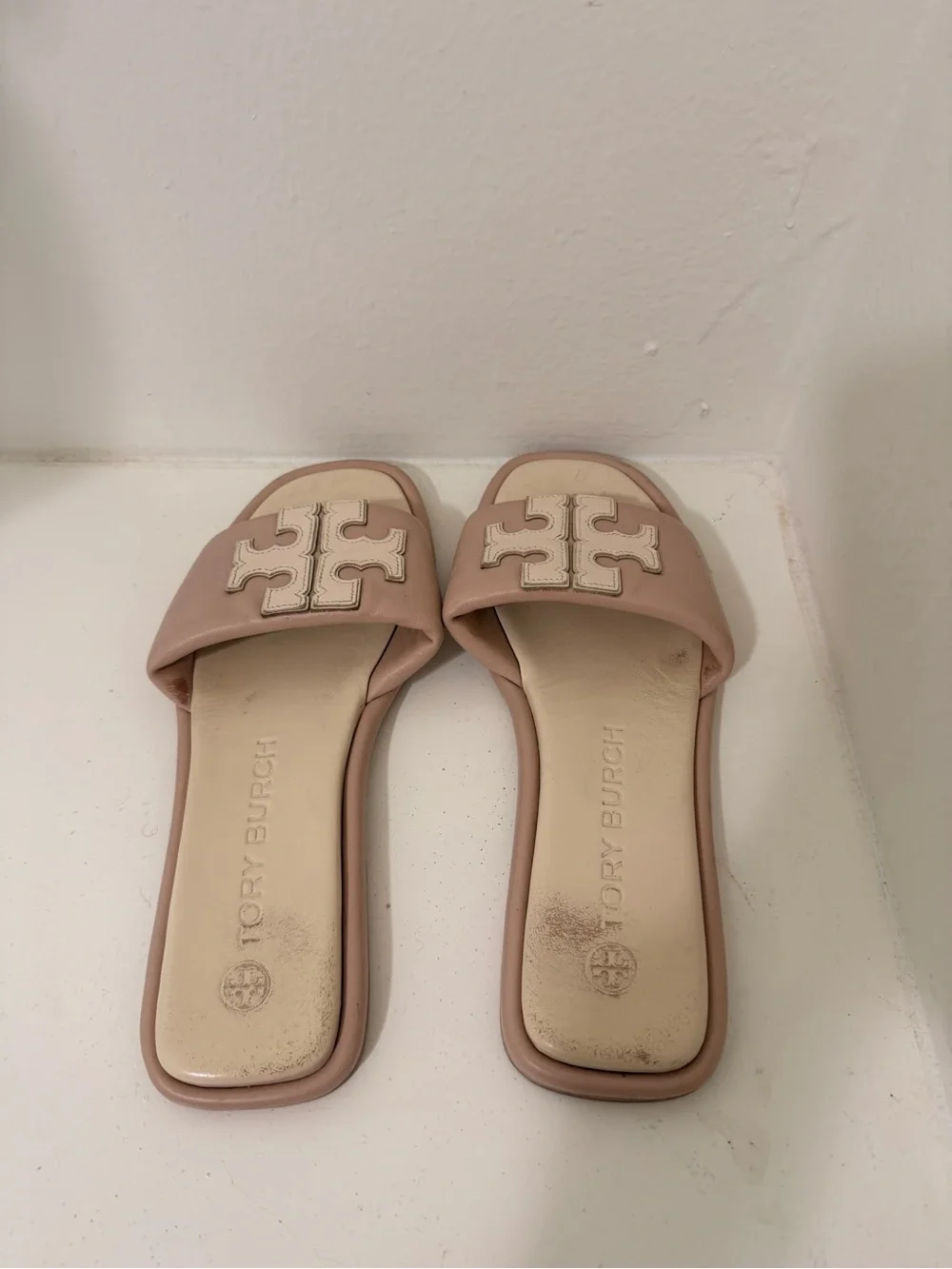 Tory Burch leather slide